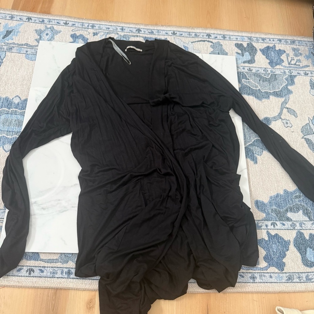 Active USA Black Women's Cardigan